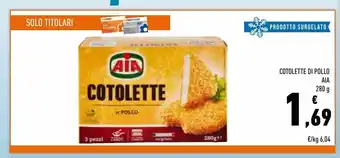 Conad Superstore Cotoletta di pollo aia offerta