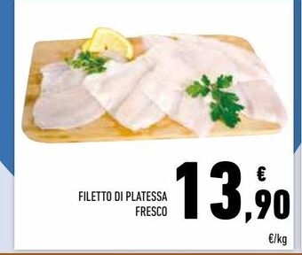 Conad Superstore Filetto di platessa fresco offerta