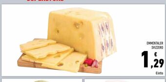 Conad Superstore Emmentaler svizzero dop offerta