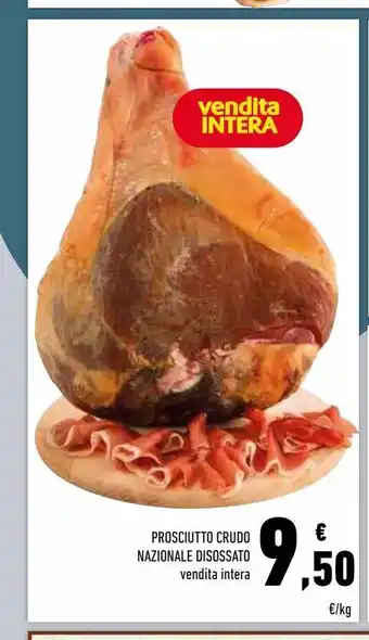 Conad Superstore Prosciutto crudo nazionale disossato offerta
