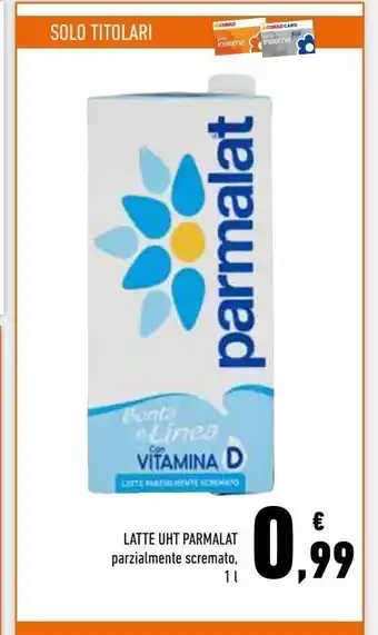 Conad Superstore Latte parzialmente scremato parmalat offerta