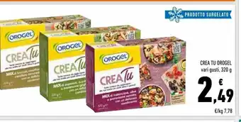 Conad Superstore Crea tu orogel vari gusti 320 g offerta