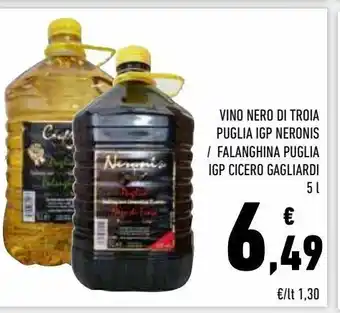 Conad Superstore Vino nero di troia i.g.t. offerta