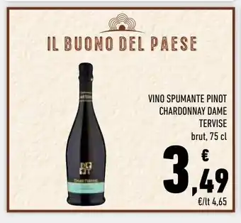 Conad Superstore Vino spumante pinot chardonnay dame trevise 75 cl offerta