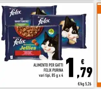 Conad Superstore Cibo per gatti felix purina offerta
