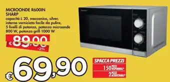 Bennet Microonde r600in sharp offerta