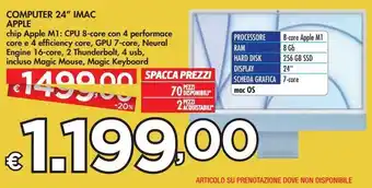 Bennet Computer 24 imac apple offerta