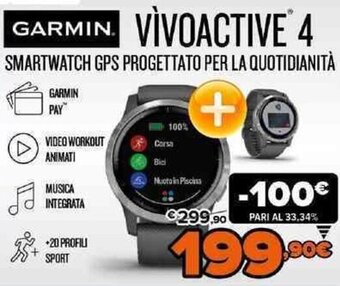 Expert Garmin Vìvoactive 4 offerta