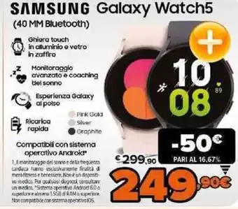 Expert Samsung Galaxy Watch 5 offerta