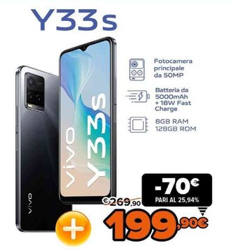 Expert Vivo Y33s offerta