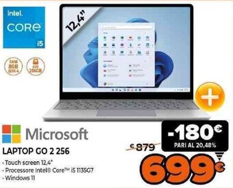 Expert Microsoft Laptop Go 2 256 offerta