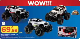 Motor & Co. Raptor R/C Scala 1:10