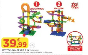 Zìg Zag Set Techno Gears 2 in 1