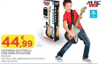 Music star Chitarra Elettrica con Amplificatore