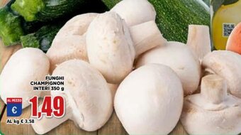 Vivo Supermercati Funghi Champignon Interi 350 g offerta