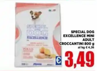 Vivo Supermercati Special Dog Excellence Mini Adult Croccantini 800 g offerta