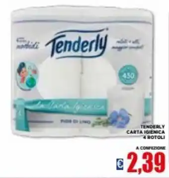 Vivo Supermercati Tenderly Carta Igienica 4 Rotoli offerta