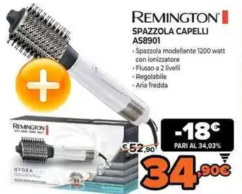 Expert Remington Spazzola Capelli AS8901 offerta