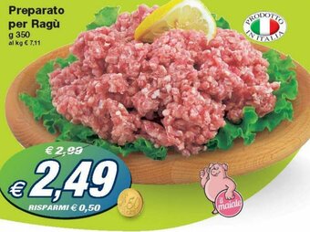 Prix Quality Preparato per Ragù 350 g offerta