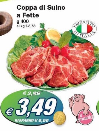 Prix Quality Coppa di Suino a Fette 400 g offerta