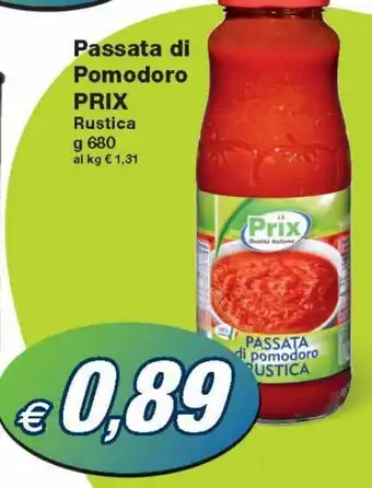 Prix Quality Prix Passata di Pomodoro 680 g offerta