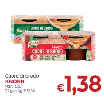 Supermercati Nonna Isa Knorr Cuore di brodo vari tipi 112 g offerta