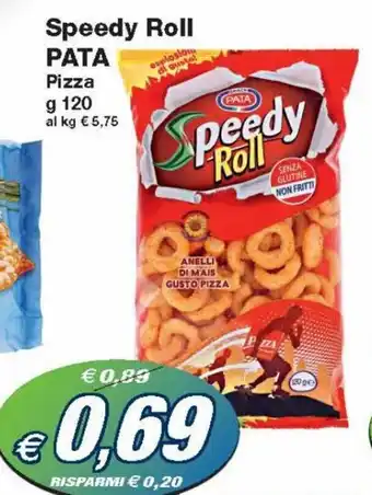Prix Quality Pata Speedy Roll 120 g offerta