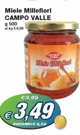 Prix Quality Campo Valle Miele Millefiori 500 g offerta
