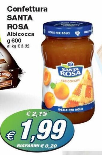Prix Quality Santa Rosa Confettura 600 g offerta