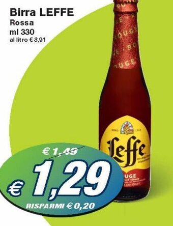 Prix Quality Leffe Birra 330 ml offerta