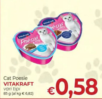 Vitakraft Cat Poesie vari tipi 85 g