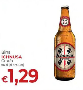 Supermercati Nonna Isa Ichnusa Birra Cruda 66 cl offerta