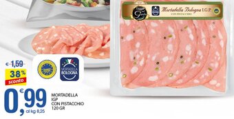 Qui Discount Mortadella IGP con Pistacchio 120 gr offerta