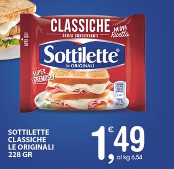 Qui Discount Sottilette Classiche Le Originali 228 gr offerta