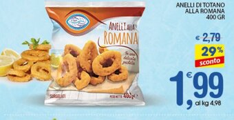 Qui Discount Anelli di Totano Alla Romana 400 gr offerta