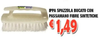 Ippa Spazzola Bucato con Passamano Fibre Sintetiche