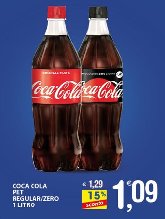 Coca-Cola Pet Regular/Zero 1 litro