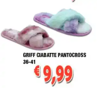 Cossuto Griff Ciabatte Pantocross 36-41 offerta