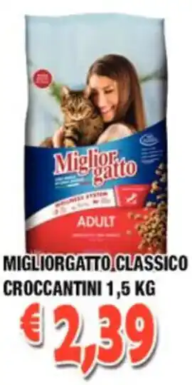 Miglior Gatto Classico Croccantini 1,5 kg