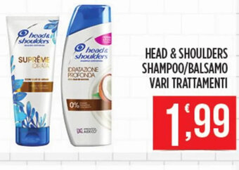 Euroesse Head & Shoulders Shampoo/Balsamo vari trattamenti offerta