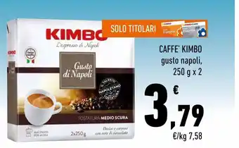 Conad Caffè kimbo offerta