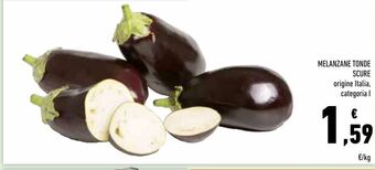 Conad Melanzane tonde scure offerta