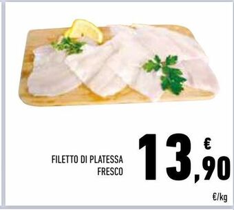 Conad Filetto di platessa fresco offerta