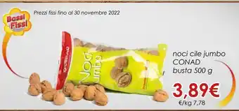 Conad Noci cile jumbo conad offerta