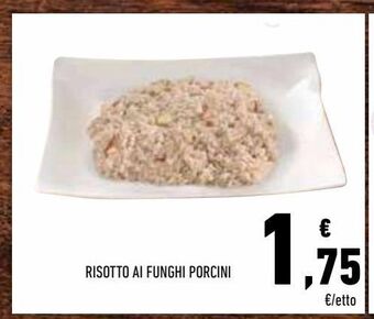 Conad Risotto ai funghi porcini offerta