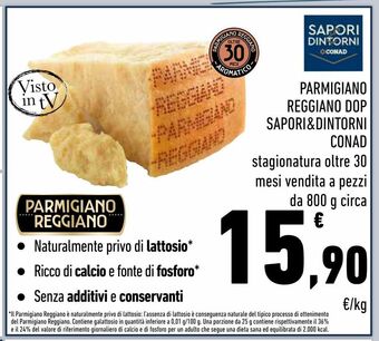 Conad Parmigiano reggiano dop sapori & dintorni conad offerta