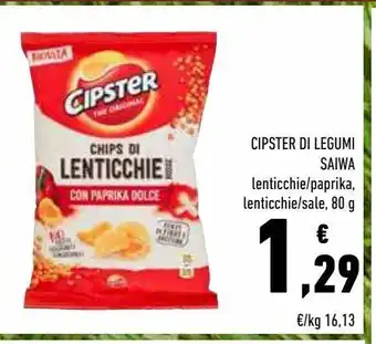 Conad Cipster di legumi saiwa offerta
