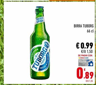 Conad Birra tuborg offerta