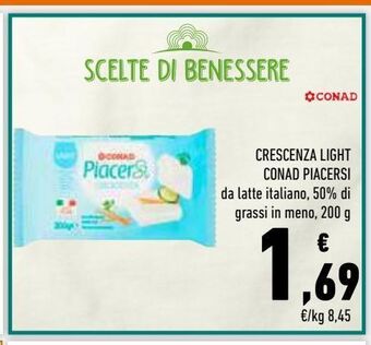 Conad Crescenza light conad piacersi offerta