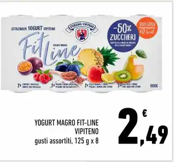 Conad Yogurt magro fit-line vipiteno offerta